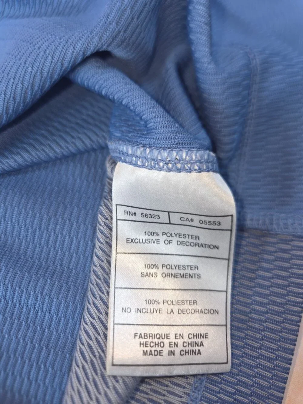 Nike Mens Blue Golf Performance Polo Large